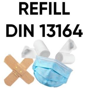 Nachfüllset steril + unsteril mit aktuellste DIN 13164 Norm