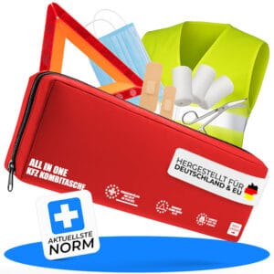 All in One Kfz Kombitasche Rot