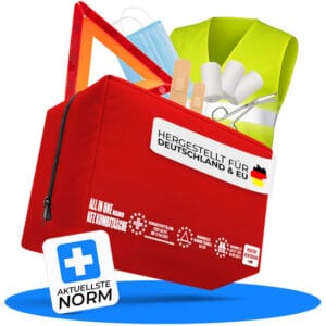 All in One Nano Kfz Kombitasche Rot