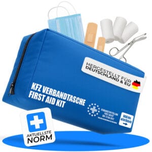 Kfz Verbandtasche Blau