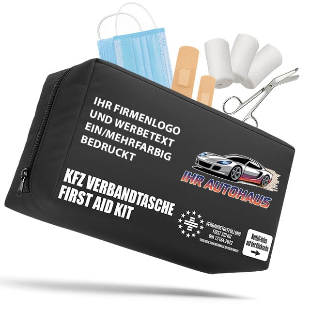 Kfz Verbandtasche Schwarz – Bild 2