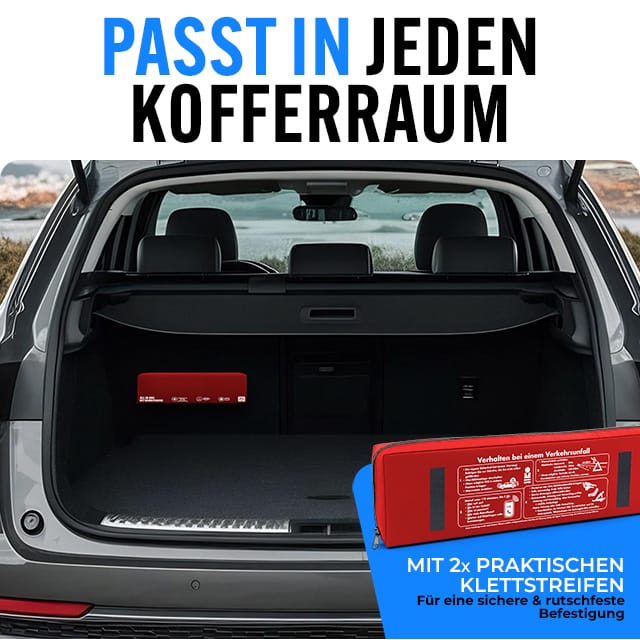 All in One Kfz Kombitasche Rot – Bild 6