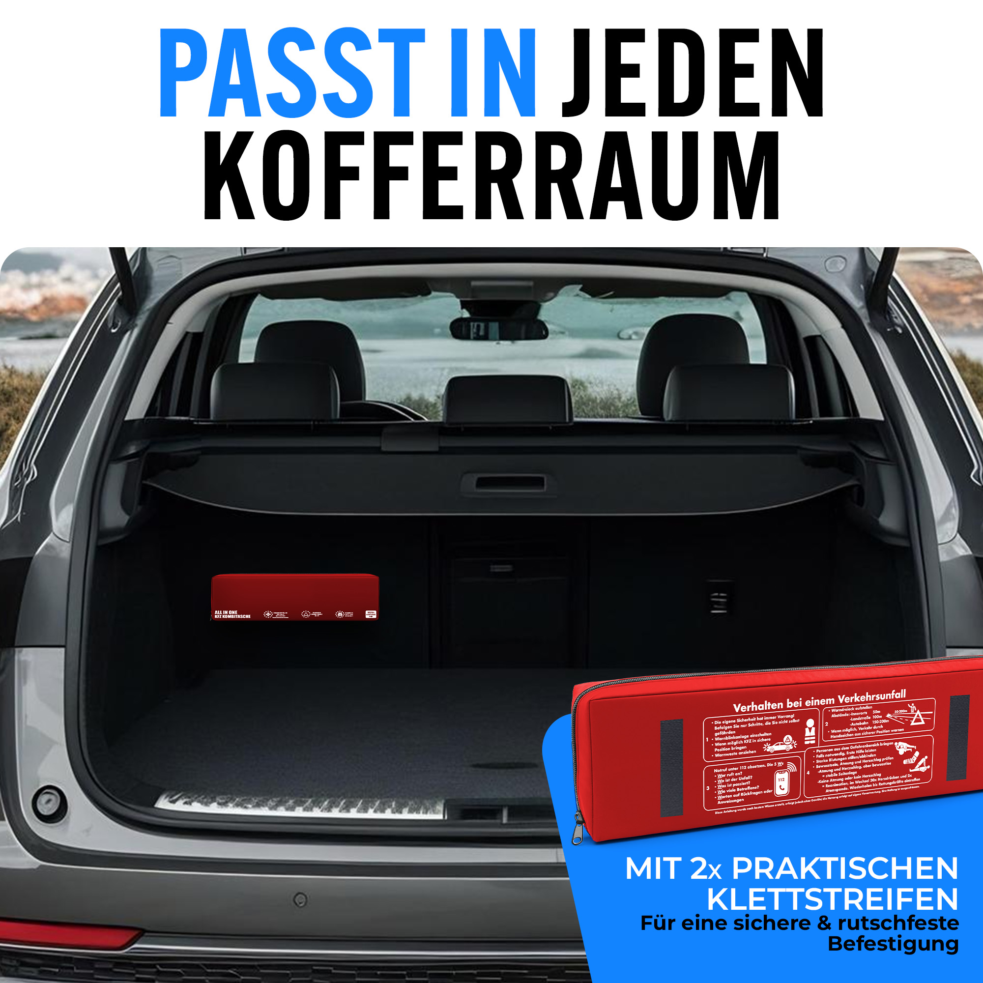Kombitasche Rot 4